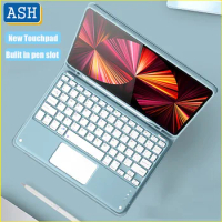 ASH Touchpad Keyboard Case for Huawei Matepad T10S T10 Matepad Pro 10.8 10.4 M6 10.8 Wireless Keyboard Folio Leather Stand Cover