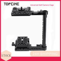 Camera Half Cage for Panasonic Lumix G85/G95/G9/G7, Canon EOS R/RP//T7I/6D/7D, Nikon D810/D850/D750/Z6