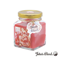 日本John's Blend 室內香氛擴香膏(135g/瓶)麝香玫瑰ROSE MUSK