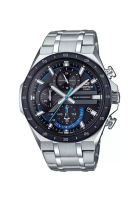 Casio Casio EDIFICE Jam Tangan Pria - Silver Black Blue - Stainless Steel - EQS-920DB-1BVUDF