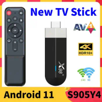 VONTAR Amlogic S905Y4 TV Stick Android 11 X98 S500 Box AV1 4K 60fps Dual Wifi BT Android 11.0 Media Player TV Dongle HDR 10+