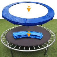 6/8/10ft Round Trampoline Safety Pad Foldable Trampoline Safety Pad Mat Trampoline Pads Replacement Trampoline Protective Mat