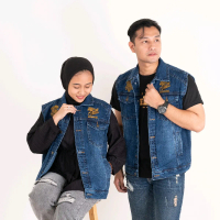 Jaket Jeans Pria The Bery  Couple Denim Premium Casual