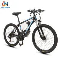 Electric Mountain Bike with Variable Speed, Shock Absorption,Off-Road Bicycle,E-Bike,Fat E-Bike,26 inch