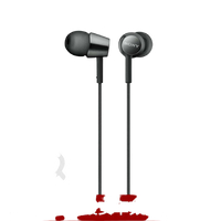 SONY 索尼 MDR-EX155 黑色 入耳式立體聲耳機 | 金曲音響