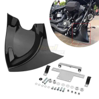 Motorcycle Chin Lower Front Spoiler Air Dam Fairing Cover For Harley Sportster 48 883 1200 2004-2018 For Fatboy Softail Touring