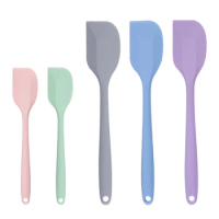 Silicone Cream Baking Spatula Dough Pastry Blenders Non-Stick Cake Scraper Butter Batter Mixing Knife Cooking Tools For kitchen