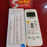 (REMOT AC) Remot remote ac universal