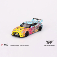 SDSMINIGT 1:64 LB-Silhouette WORKS GTR R35 RR Ver.1 LBWK KUMA Skyline Kenmeri mô hình xe hơi hợp kim