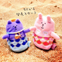 【五折】宇宙人 美人魚娃娃 絨毛玩偶 迷你 craftholic 日本正版 該該貝比日本精品