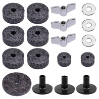 Mudah Digunakan Lengan simbal Cymbal Felt Washer Saiz standard Perkusi Drum Stand Felt Anti-skid Spa