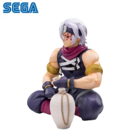 Original Genuine SEGA Demon Slayer 11cm Uzui Tengen Sitting Position Noodle Stopper Figure Model Toy Gifts Droppshiping