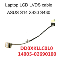 Computer Cables For Asus VivoBook S14 X430 X430U S430U S430 FA UA LVDS Cable 14005-02690100 DD0XKLLC010 Screen Video Flex 30 Pin