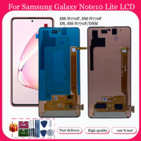 OLED For Samsung Galaxy Note10 lite N770 N770F LCD Display Digital Touch Screen with Frame Assembly for Samsung Note 10 Lite