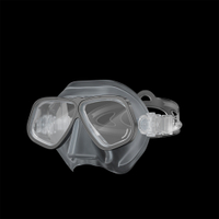 Custom Freediving Mask Long-lasting Anti-fog Mask with Optional Prescription Lenses Liquid Silicone 