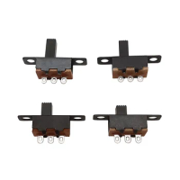 10Pcs SS12F15 Toggle Switch 3 Pin 1P2T SPDT Slide Switch 50V 0.5A Handle High 3mm 4mm 5mm 6mm