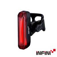 【INFINI】I-464R 輕巧型充電尾燈 30流明(警示燈/車燈/後燈/夜騎/安全/自行車/單車)