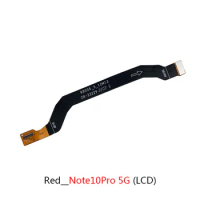 LCD Motherboard Connector Flex Cable For Xiaomi Redmi Note10 Note10S Note11 Note12 Pro 5G Mainboard LCD Display Connector Ribbon