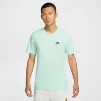 NIKE Men Sportswear Club T-Shirt Pakaian Olahraga Pria [AR4999-305] A/XL Mint Foam