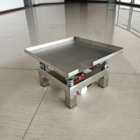 Stainless steel vibrating table Concrete small concrete vibrating table Cement mortar test block vibrating platform