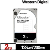 【現貨】全新公司貨 WD Ultrastar DC HA210 2TB 3.5吋企業級硬碟 盒裝 另有 4TB 6TB