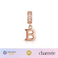 UBS Gold - Liontin Emas Charmee Alpha Cheri B - 8k - Ald0199k Rose Gold