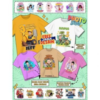 Kaos Tshirt Baju Murah Combed 30 Distro Kado Ulang tahun Happy Birthday Ultah karakter pakai pake Fo