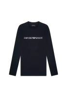 Emporio Armani 男士全棉合身長袖圓領印花純色T恤8N1TN8 1JPZZ
