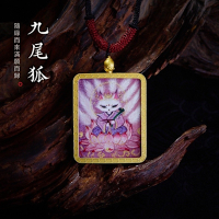 【Paiya 派亞】超美藏式紮基拉姆唐卡項鏈前世今生項墜毛衣鏈嘎烏盒吊墜項鏈