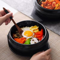 開發票 石鍋 拌飯專用石鍋韓國煲仔飯砂鍋小號黃燜雞家用韓式小沙鍋