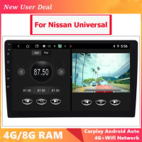 Car Multimedia Player Head Unit Radio For Nissan Almera Tiida With Android 9.0 Auto DSP Gps Radio 2Din