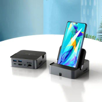 Portable Multi USB Type-C HUB DEX Docking Station HDMI for Huawei Samsung Phone Nintendo Switch Dock HD Laptop Accessories