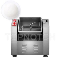 Flour Mixer Machine For Bread Pasta Automatic Commercial Dough Kneading Food Meat Fill Machine Industrial Mixing