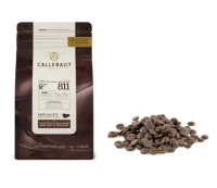 [Titkok No. 1 Bake123]   Callebaut 811 Dark Couverture Chocolate 1kg Coklat Food