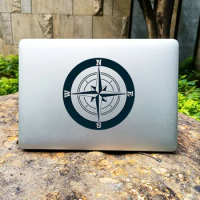 Sailing Compass Laptop Skin for Macbook Pro 14 Retina Air 11 13 15 Inch Mac Lenovo Legion 5 HP Pavilion Notebook Sticker Decal