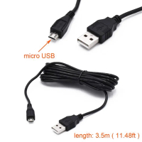 Cáp sạc USB cho xe hơi, dùng với camera hành trình (dashcam), thiết bị định vị GPS và điện thoại di 