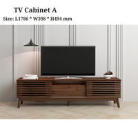 (High Quality)TV Console Cabinet Living Room Floor Cabinet Storage Cabinet TV Cabinet Coffee Table Combination