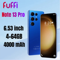 FUFFI-Note 13 Pro,Smartphone Android,6.53 inch,4000mAh,64GB ROM 4GB RAM,Google Play Store,Mobile phone,Original Cellphones