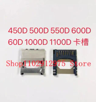 2PCS SD memory card slot repair parts for Canon 1000D 1100D 450D 500D 550D 600D 60D SLR