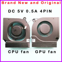 New Laptop CPU GPU Cooling Fan Cooler For ACER Nitro 5 AN517-41 AN517-52 AN515-55 PH315-53 AN515-56 AN515-57 DC 5V 0.5A