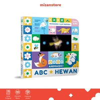 Noura Kids - Buku Anak Animagic! ABC Hewan Boardbook - Mizan