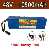 48V10500mAh Lithium ion Battery Pack For E-bike Electric bicycle Scooter