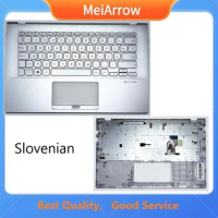 MEIARROW New/org For Asus VivoBook 14 V4000 V4000F X420F Y406 Y406U Y406UA X420 Palmrest Slovenian keyboard upper cover