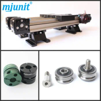 MJUNIT High efficiency rectangle wheel linear rail/Linear slide guide mini Linear Guide Rail