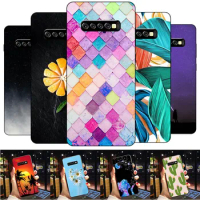 Silicone Case For Samsung Galaxy S10 Plus Cases Cute TPU Cover Phone Case For Samsung S10 Plus Back Cover Fundas Bags