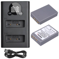 2000mAh PS-BLS5 BLS-5 BLS50 BLS5 Battery and Charger for Olympus Stylus 1, OMD MK3, OMD-EM10 III, OM-10, E-PL3, E-PL5, M10 Mark2