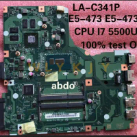 A4WAB LA-C341P motherboard for ACER E5-473 E5-473G laptop motherboard with CPU i7 5500U GPU GT920M 2G DD3 100% test work