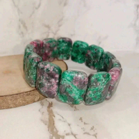 Gelang Batu Ruby Zoisite