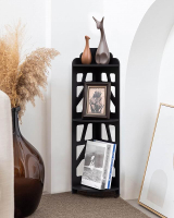 Corner Shelf Stand Storage Organizer Great for Bathroom Corner Shelf Perfect for Small SpaceWaterpro