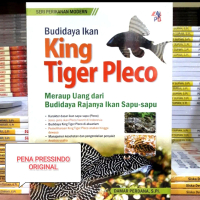BUKU BUDIDAYA IKAN KING TIGER PLECO - BUKU BUDIDAYA IKAN SAPU SAPU